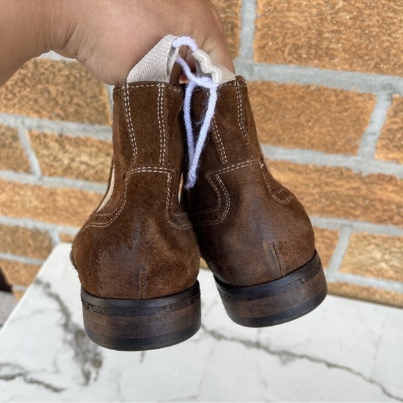 Calzoleria Toscana Wingtip chelsea boots 8.5 - Picture 4 of 14